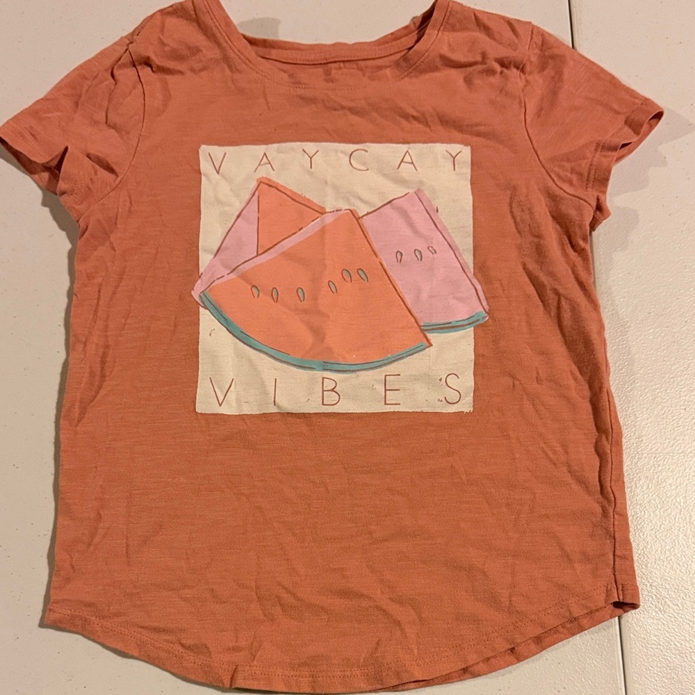 SO Rust Pink Watermelon Graphic Tee